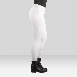 Pantalon d'équitation Euro-Star Arista Fashion Diamond FullGrip Blanc Pantalon d'équitation Euro-Star Arista Fashion Diamond FullGrip Blanc