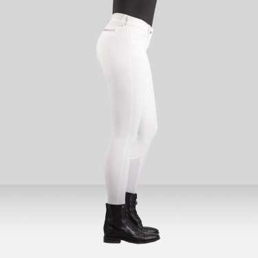 Pantalon d'équitation Euro-Star Arista Fashion Diamond FullGrip Blanc Pantalon d'équitation Euro-Star Arista Fashion Diamond FullGrip Blanc