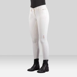 Pantalon d'équitation Euro-Star Arista Fashion Diamond FullGrip Blanc Pantalon d'équitation Euro-Star Arista Fashion Diamond FullGrip Blanc