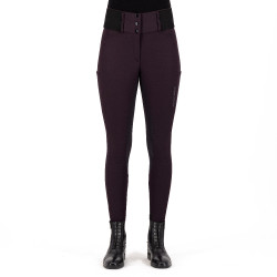 Euro-Star Athletic leanline FullGrip rijlegging Zwarte roos Bordeaux