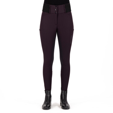 Euro-Star Athletic leanline FullGrip rijlegging Zwarte roos Bordeaux