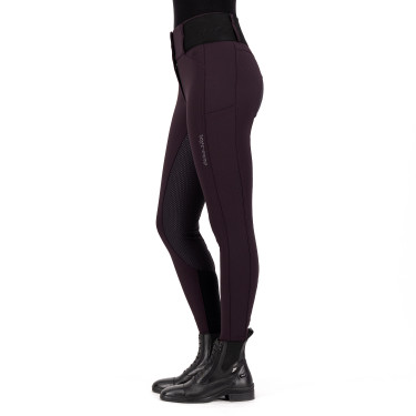 Euro-Star Athletic leanline FullGrip rijlegging Zwarte roos Bordeaux