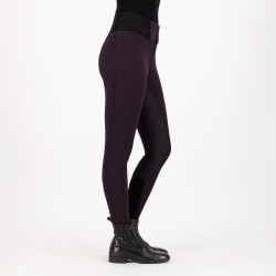 Euro-Star Athletic leanline FullGrip rijlegging Zwarte roos Bordeaux