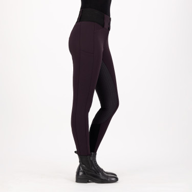 Euro-Star Athletic leanline FullGrip rijlegging Zwarte roos Bordeaux