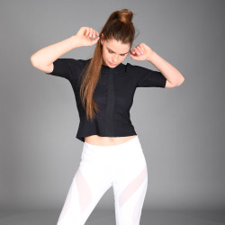 Polo de concours mesh Euro-Star Flying Flexible Noir Polo de concours mesh Euro-Star Flying Flexible Noir