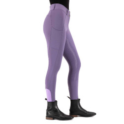 Pantalon d'équitation Imperial Riding Bliss FullGrip Améthiste Violet Pantalon d'équitation Imperial Riding Bliss FullGrip Améthiste Violet