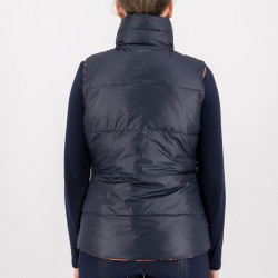 Mouwloze omkeerbare bodywarmer HV Polo Claire Gember Oranje Mouwloze omkeerbare bodywarmer HV Polo Claire Gember Oranje