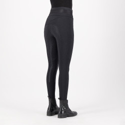 Legging d'équitation Euro-Star Impress FullGrip Noir