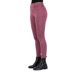 Legging d'équitation Easy Rider Rihanna FullGrip Rose d'aubépine Legging d'équitation Easy Rider Rihanna FullGrip Rose d'aubépine