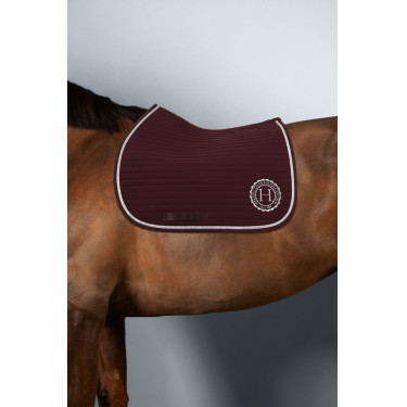 Tapis de selle Rider Harcour Karembar Aubergine Bordeaux