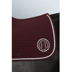 Tapis de selle Rider Harcour Karembar Aubergine Bordeaux