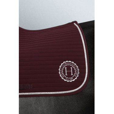 Tapis de selle Rider Harcour Karembar Aubergine Bordeaux