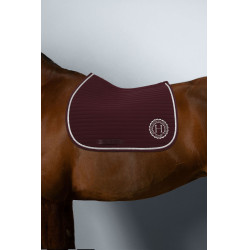 Tapis de selle Rider Harcour Karembar Aubergine Bordeaux