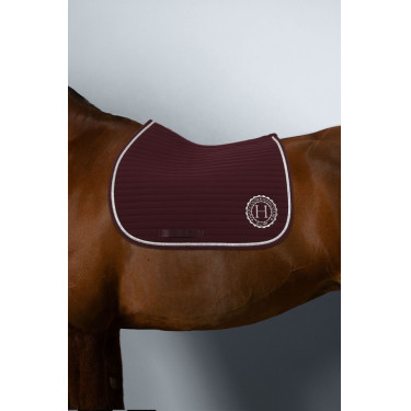 Tapis de selle Rider Harcour Karembar Aubergine Bordeaux