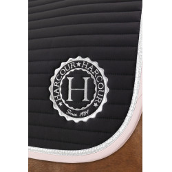 Tapis de selle Rider Harcour Karembar Noir / rose clair Tapis de selle Rider Harcour Karembar Noir / rose clair