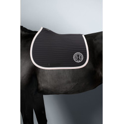 Tapis de selle Rider Harcour Karembar Noir / rose clair Tapis de selle Rider Harcour Karembar Noir / rose clair