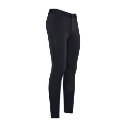 Pantalon d'équitation Euro-Star Camillo original grip genoux homme Noir