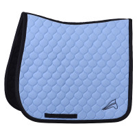 Tapis de selle Euro-Star Coco dressage Bleu clair