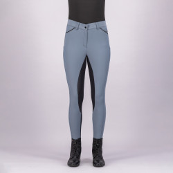 Pantalon d'équitation Euro-star Arista diamond FullGrip Plomb noir Bleu Pantalon d'équitation Euro-star Arista diamond FullGrip Plomb noir Bleu