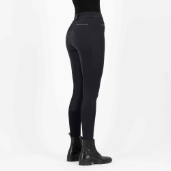 Pantalon d'équitation Euro-star Arista diamond FullGrip Noir