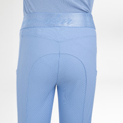 Pantalon d'équitation Euro-Star Impressive FullGrip Kids Bleu clair Pantalon d'équitation Euro-Star Impressive FullGrip Kids Bleu clair