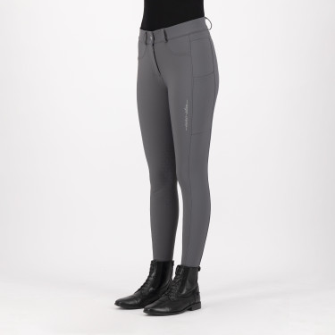 Pantalon d'équitation Euro-star Empress KneeGrip Aimant Gris