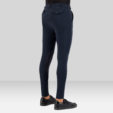 Pantalon d'équitation Euro-star Gabriel Grip Connect Knee Nuit Bleu marine Pantalon d'équitation Euro-star Gabriel Grip Connect Knee Nuit Bleu marine