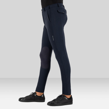 Pantalon d'équitation Euro-star Gabriel Grip Connect Knee Nuit Bleu marine Pantalon d'équitation Euro-star Gabriel Grip Connect Knee Nuit Bleu marine