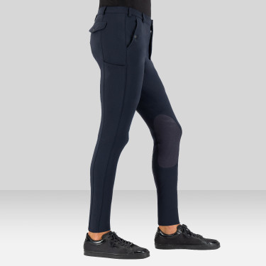 Rijbroek Euro-star Gabriel Grip Connect Knee Nacht Marineblauw