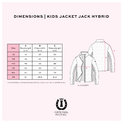 Veste enfant Imperial Riding Jack Hybrid Noir Veste enfant Imperial Riding Jack Hybrid Noir