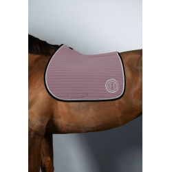 Tapis de selle Rider Harcour Karembar Parme Rose