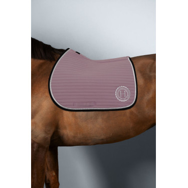 Tapis de selle Rider Harcour Karembar Parme Rose
