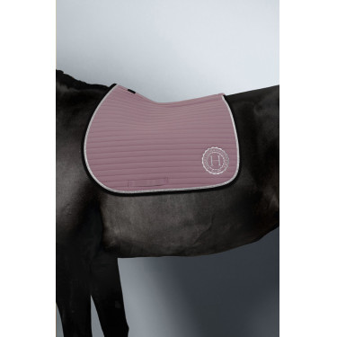 Tapis de selle Rider Harcour Karembar Parme Rose