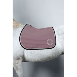Tapis de selle Rider Harcour Karembar Parme Rose