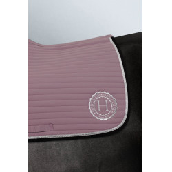 Tapis de selle Rider Harcour Karembar Parme Rose