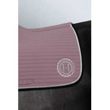 Tapis de selle Rider Harcour Karembar Parme Rose
