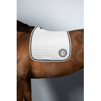 Tapis de selle Rider Harcour Karembar Blanc / noir Tapis de selle Rider Harcour Karembar Blanc / noir