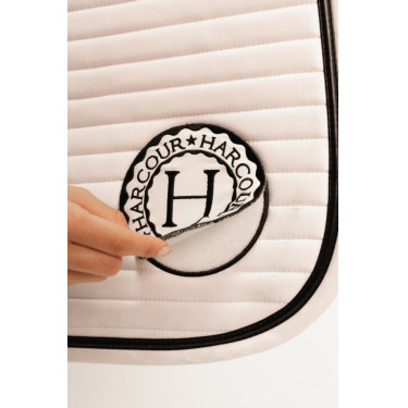 Tapis de selle Rider Harcour Karembar Blanc / noir Tapis de selle Rider Harcour Karembar Blanc / noir