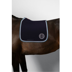 Tapis de selle Rider Harcour Karembar Marine / paon Bleu marine Tapis de selle Rider Harcour Karembar Marine / paon Bleu marine