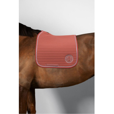 Tapis de selle Rider Harcour Karembar Rose aurore Tapis de selle Rider Harcour Karembar Rose aurore