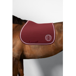 Tapis de selle Rider Harcour Karembar Vigne Bordeaux Tapis de selle Rider Harcour Karembar Vigne Bordeaux