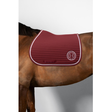 Tapis de selle Rider Harcour Karembar Vigne Bordeaux Tapis de selle Rider Harcour Karembar Vigne Bordeaux
