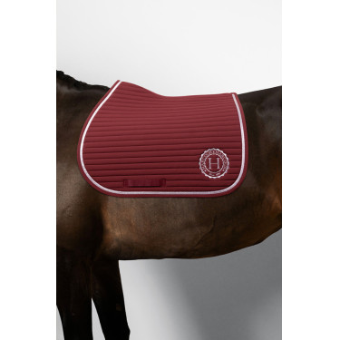 Tapis de selle Rider Harcour Karembar Vigne Bordeaux Tapis de selle Rider Harcour Karembar Vigne Bordeaux