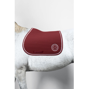 Tapis de selle Rider Harcour Karembar Vigne Bordeaux Tapis de selle Rider Harcour Karembar Vigne Bordeaux