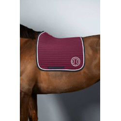 Tapis de selle Rider Harcour Karembar Bordeaux Tapis de selle Rider Harcour Karembar Bordeaux