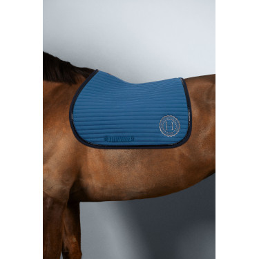 Tapis de selle Rider Harcour Karembar Steel Blue Bleu Tapis de selle Rider Harcour Karembar Steel Blue Bleu