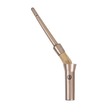 Hoefkwast Imperial Riding klein formaat Donker metallic taupe Goud