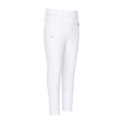 Legging d'équitation HV Polo Favourite FullGrip kids Blanc Legging d'équitation HV Polo Favourite FullGrip kids Blanc