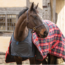 Bavette anti-frottement satin Shires Noir
