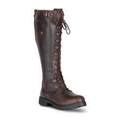 Shires Moretta Teramo veterschoenen voor buitenritten Donkerbruin Shires Moretta Teramo veterschoenen voor buitenritten Donkerbruin